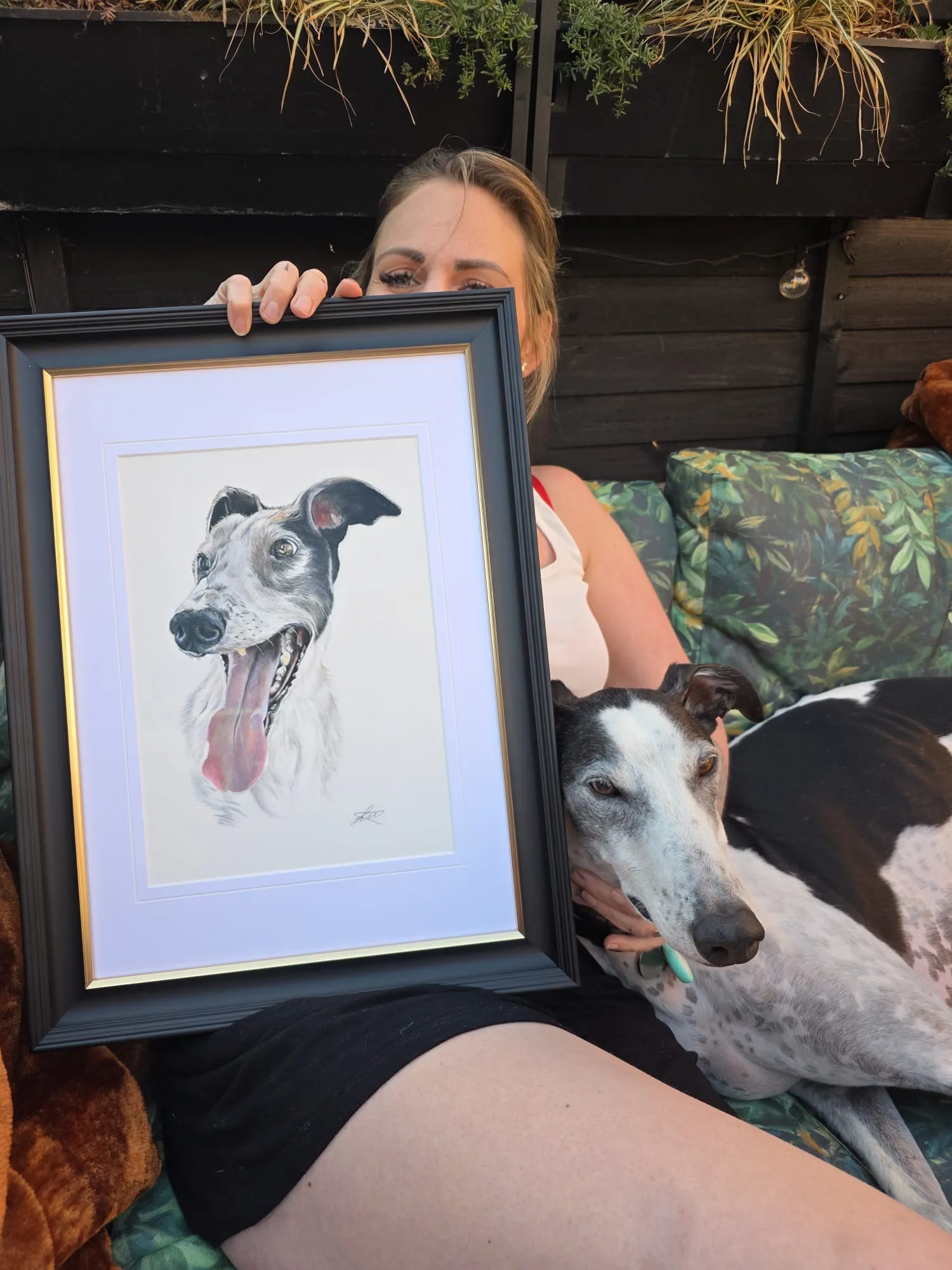 Pastel pet portrait by Siobhan, Norwich, Norfolk